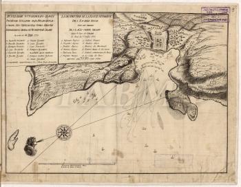 План Чесменского сражения 26 июня 1770 г. РГАВМФ. Ф. 1331. Оп. 1. Д. 20. Л. 3.