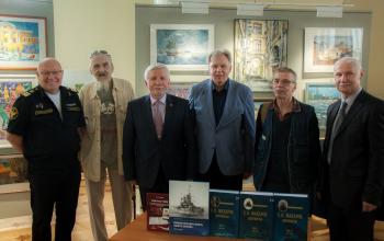 Участники презентации книг о Русско-японской войне 21-05-2024