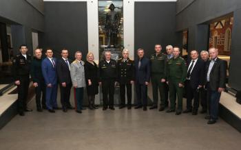Открытие выставки в Центральном военно-морском музее