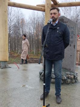 Инициатор создания маяка-памятника Сергей Леонидович Чижик и его жена Жанна Григорьевна