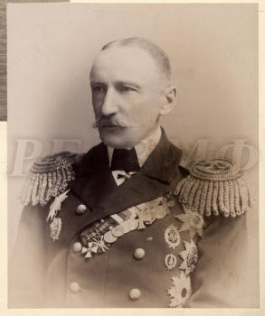 Контр-адмирал Ф.В. Дубасов. РГАВМФ. Ф. 9. Оп. 1. Д. 1198. Л. 3.