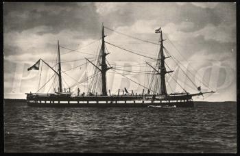 «Севастополь», броненосный фрегат, на рейде. 1865-1886. РГАВМФ. Ф. Р-2239. Оп. 1. Д. 418.